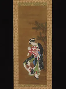 Mother and Children at the New Year