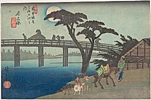 木曽海道六拾九次之内　長久保|Nagakubo, Station No. 28 by Utagawa Hiroshige
