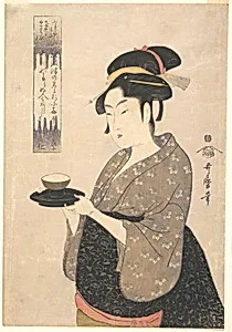 Naniwaya Okita|喜多川歌麿画 難波屋おきた|Okita of the Naniwaya Teahouse by Kitagawa Utamaro