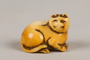 Netsuke of Cat