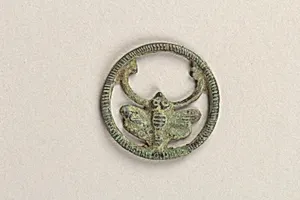 동제 벌레 무늬 장식 고려|銅製 蟲文 裝飾 高麗|Ornament with insect