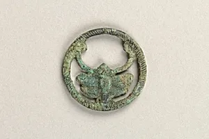 동제 벌레 무늬 장식 고려|銅製 蟲文 裝飾 高麗|Ornament with insect