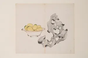 明　胡正言　《十竹齋書畫譜》　四開　木版畫|Page from the Ten Bamboo Studio Manual of Painting and Calligraphy