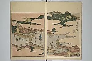 画本東都遊|Picture Book of the Pleasures of the East (Ehon azuma asobi 画本東都遊) by Katsushika Hokusai 葛飾北斎