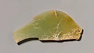 商至西周玉魚|Plaque in the Shape of a Fish