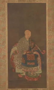 春屋妙葩像 自賛|Portrait of Shun'oku Myōha