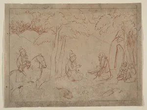 Rama and Lakshmana Visit the Hermitage of an Ascetic