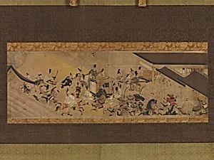 「六波羅行幸」　平治物語絵巻　断簡|Scene from “Imperial Visit to Rokuhara,” from The Tale of the Heiji Rebellion (Heiji monogatari)