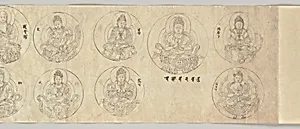 金剛界曼荼羅諸尊図像|Scroll of Deities of the Diamond World Mandala