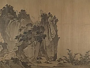 明　佚名　舊傳夏珪　長江萬里圖　卷 (後半)|Second half of Ten Thousand Li of the Yangzi River by Unidentified artist