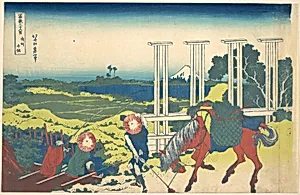 冨嶽三十六景　武州千住|Senju in Musashi Province (Bushū Senju), from the series Thirty-six Views of Mount Fuji (Fugaku sanjūrokkei) by Katsushika Hokusai