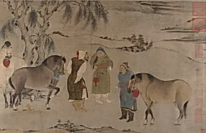 南宋/元　佚名　六馬圖　卷|Six Horses by Unidentified artists