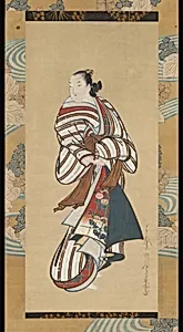 Standing Courtesan Looking Over Her Shoulder