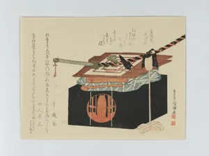Still Life of Costume of Ichikawa Danjūrō V, for Shibaraku
