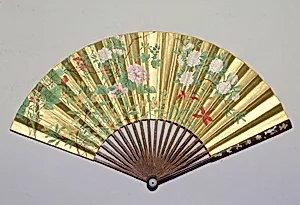 清 佚名 夏花圖 扇|Summer Flowers by Unidentified artist