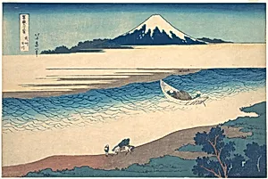 葛飾北斎画　冨嶽三十六景　武州玉川|Tama River in Musashi Province (Bushū Tamagawa), from the series Thirty-six Views of Mount Fuji (Fugaku sanjūrokkei) by Katsushika Hokusai