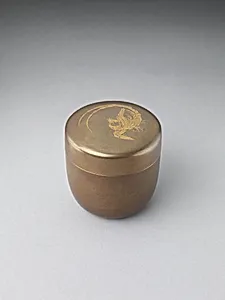 鳳凰蒔絵棗|Tea Container (Natsume) with Phoenix