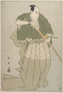 初代市川 男女蔵の桃井若狭之助|The Actor Ichikawa Omezō I as the Young Daimyo Momonoi Wakasanosuke