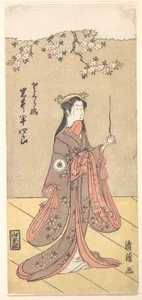 The Actor Iwai Hanshirō IV as Sakura Hime, the Cherry Princess