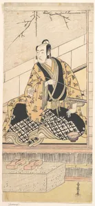 The Actor Matsumoto Koshiro IV Seated in an Outer Room