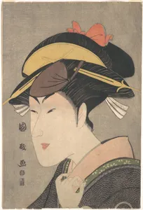 The Actor Matsumoto Yonesaburō in a Woman's Role