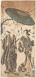The Actor Nakamura Kumetaro I as a Oiran