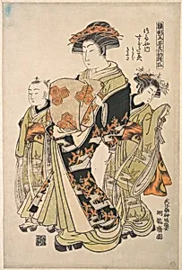 『雛形若菜の初模様　つるや内　すがたみ』|The Courtesan Sugatami of the Tsuruya Brothel, from the series “A Pat-tern Book of the Year’s First Designs, Fresh as Spring Herbs” (“Hinagata wakana no hatsu moyō”)