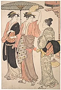 「美南見十二候」　五月 |The Fifth Month, from the series Twelve Months in the Southern Pleasure District (Minami jūni kō)  by Torii Kiyonaga