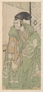 The First Nakamura Nakazo in the Role of Ko no Moronao