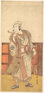 The First Nakamura Nakazo in the Role of Shimada no Hachizo