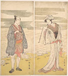 The Fourth Matsumoto Koshiro as a Man Dressed in a Short Kimono