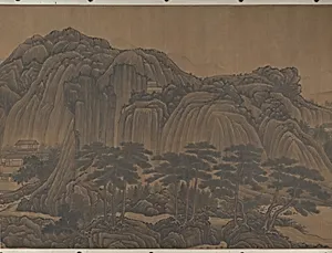 清 佚名 舊傳顧愷之 會稽山圖 卷|The Hills of Kuaiji by Unidentified artist|Gu Kaizhi