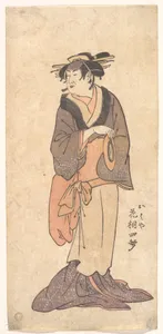 「おはや　花桐四声」(三代目豊松)|The Onnagata Actor Hanagiri Toyomatsu (Shisei) III as Ohaya