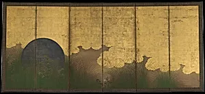 武蔵野図屏風|The Plains of Musashi
