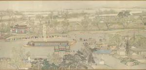 清 徐揚 等 乾隆南巡圖 （第六卷﹕大運河至蘇州） 卷|The Qianlong Emperor's Southern Inspection Tour, Scroll Six: Entering Suzhou along the Grand Canal