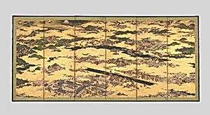 保元平治合戦図屏風|The Rebellions of the Hōgen and Heiji Eras