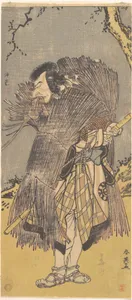 The Second Nakamura Nakazo in the Role of Sadakuro in "Chushingura"