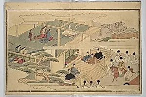 和歌夷|The Young God Ebisu (Waka ebisu) 和歌夷 by Kitagawa Utamaro 喜多川歌麿