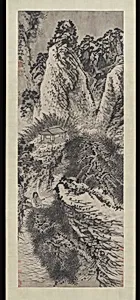 清 石濤(朱若極) 黃山三十六峰意圖 軸|Thirty-six Peaks of Mount Huang Recollected