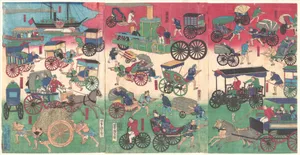 Vehicles on the Streets of Tokyo