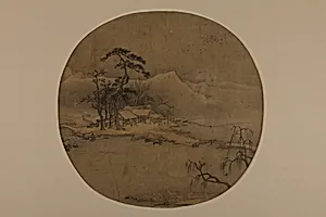 南宋 佚名 冬景圖 團扇|Winter Landscape by Unidentified artist
