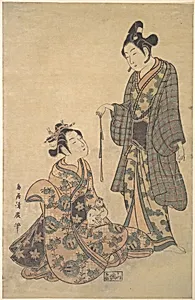 Woman Seated Holding a Cat