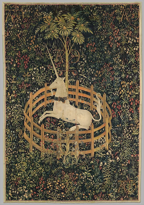 The Unicorn Rests in a Garden (1495–1505), The Met Cloisters Medieval Art — The Unicorn Rests in a Garden (1495–1505), The Met Cloisters