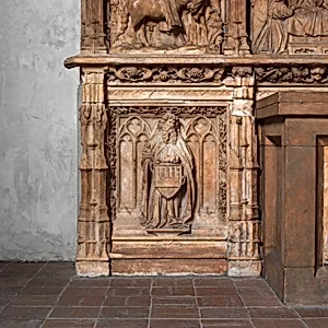 Altar Predella and Socle of Archbishop Don Dalmau de Mur y Cervelló by Francí Gomar
