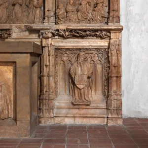 Altar Predella and Socle of Archbishop Don Dalmau de Mur y Cervelló