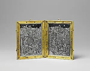 Devotional Diptych with the Nativity and the Adoration