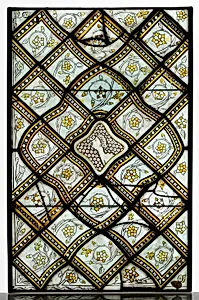 Grisaille Panel with Grotesques