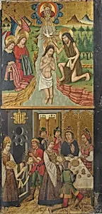 Panel from Saint John Retable by Domingo Ram