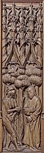 Panel with the Temptation of Christ