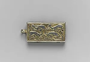 Reliquary Pendant with Hounds Coursing a Hare